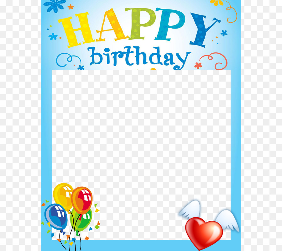 Torta di compleanno Happy Birthday Card! Cornice portafoto Clip art - compleanno cornici