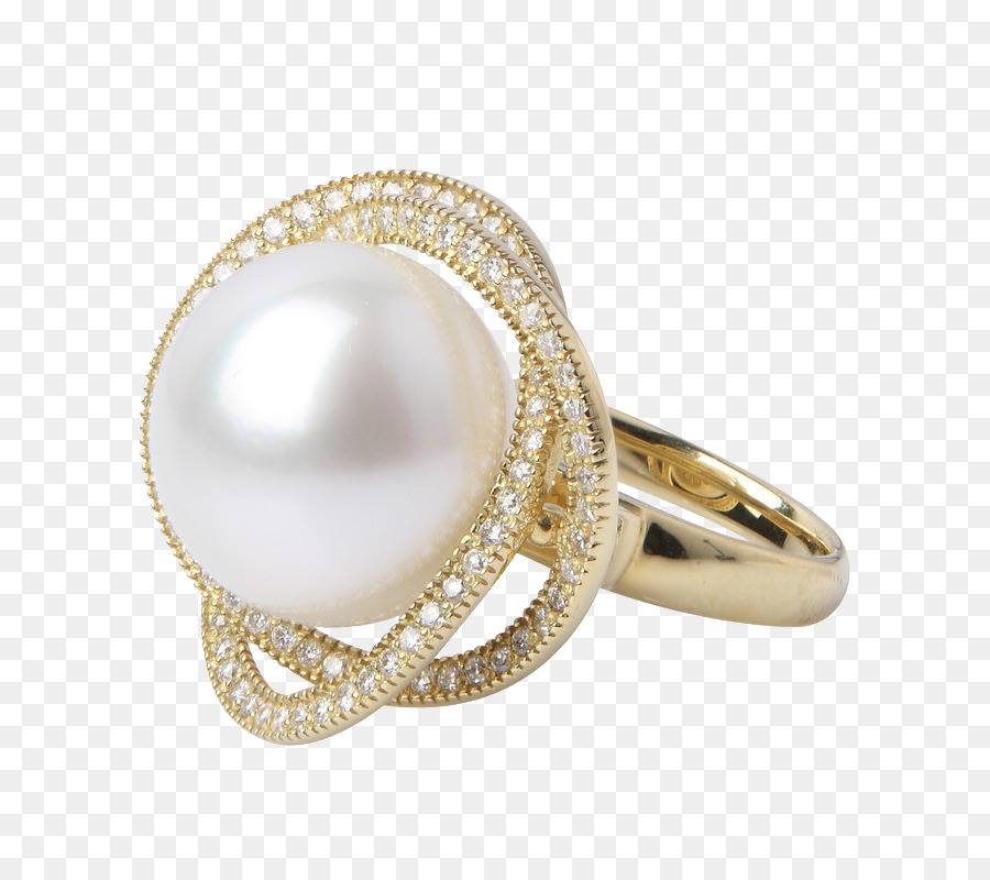 Perle Ring Schmuck Rubin - Temperament Perle Ring