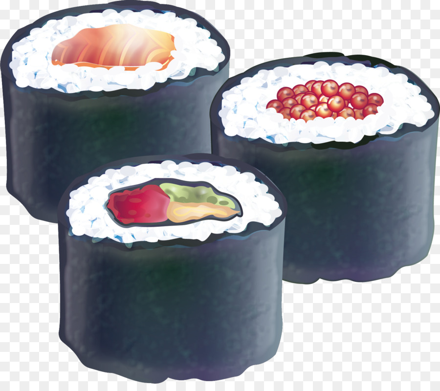 California roll-Sushi-japanische Küche Gimbap Europäische Küche - Japanischer Seetang-Reis-Paket