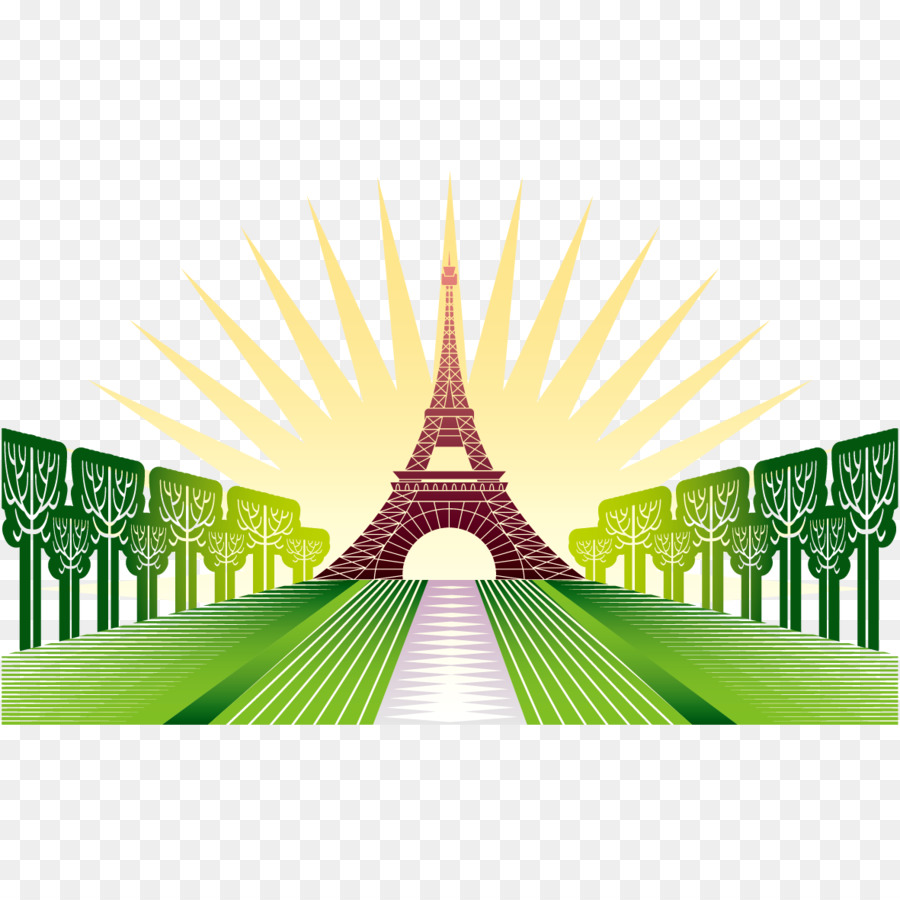 Tháp Eiffel Phim Hoạt Hình Mốc Cảnh - Tháp Đường