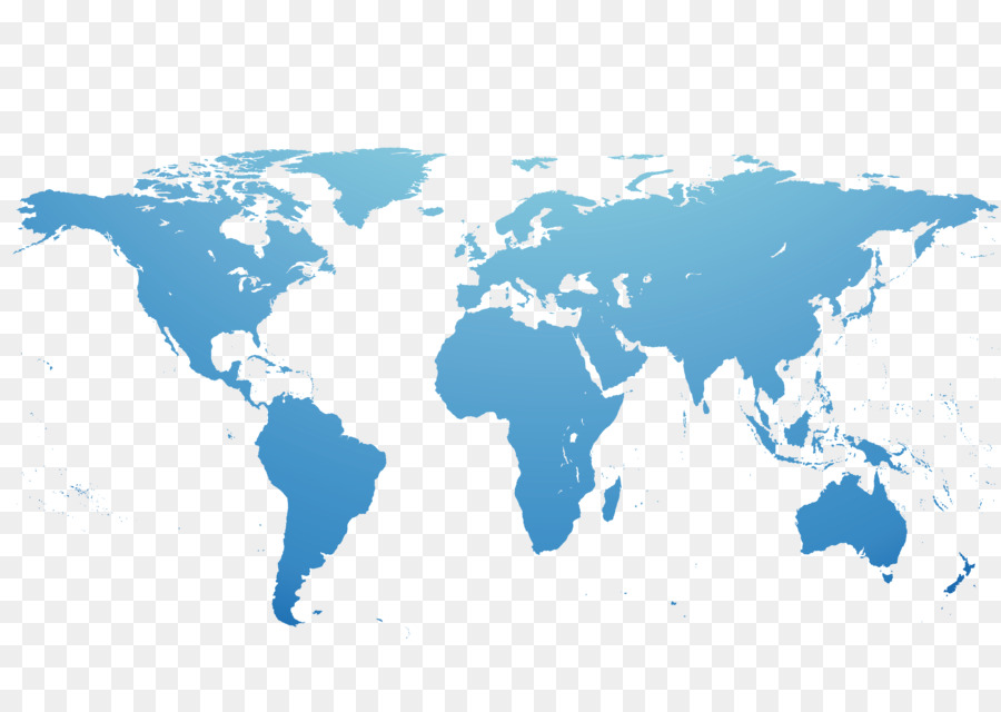 World map Globe - Dimensionale dynamische verzerrte Weltkarte, Vektor-material