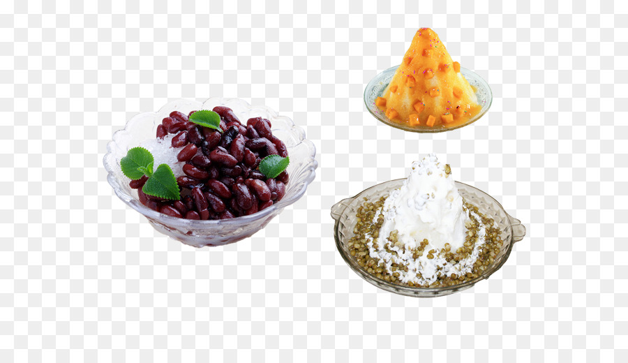 Eis Rote Bohnen-Eis Baobing Vegetarische Küche - Eis-mais-Eis