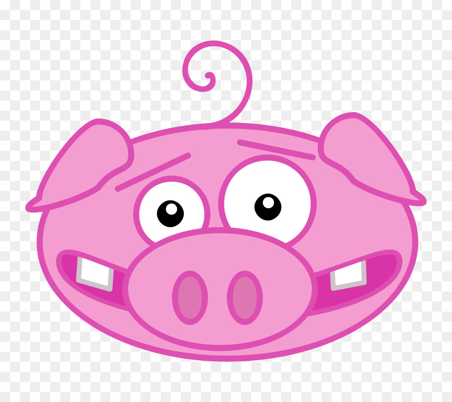 Maiale domestico Free Clip art - pink pig immagini