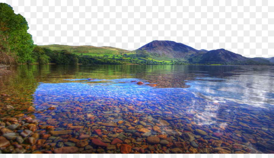 Natürliche Landschaft, Landschaft Fotografie Natur Wallpaper - Das klare Wasser des Sees