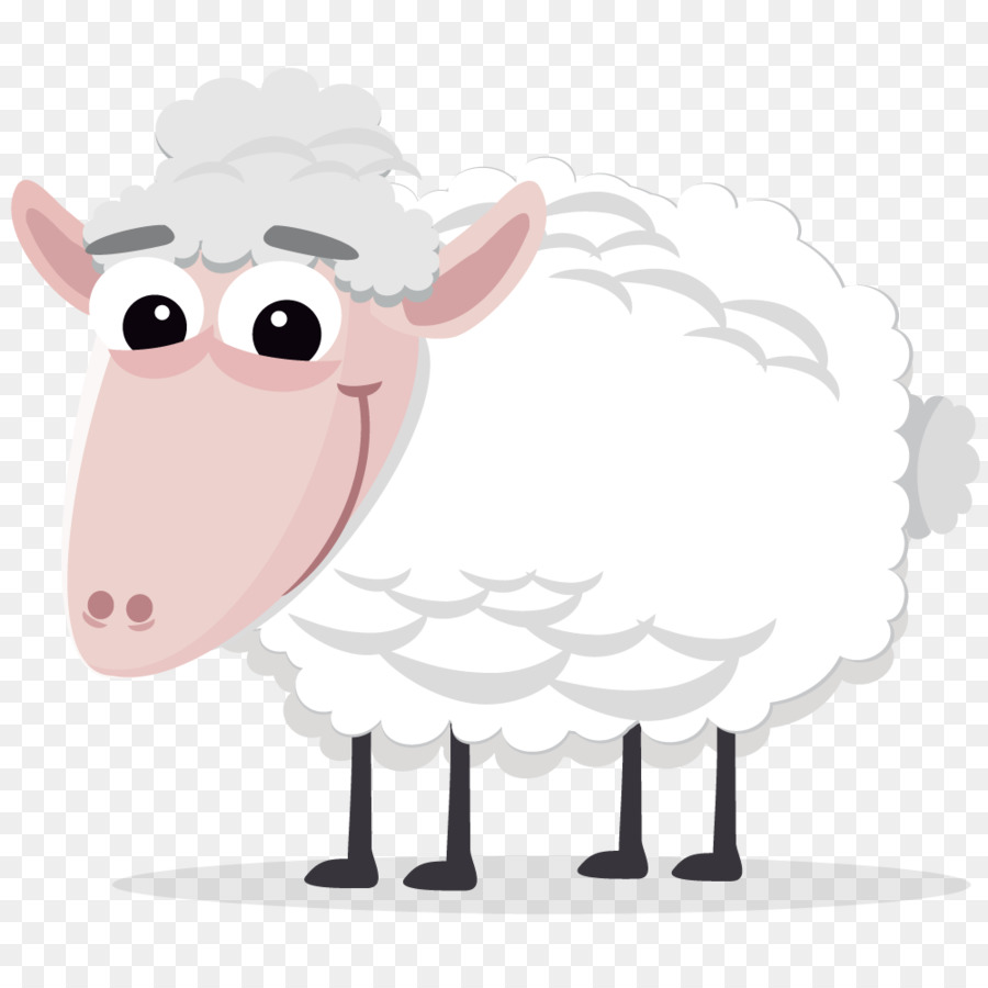 Pecore Cartone animato di dominio Pubblico Clip art - semplice pecore clipart