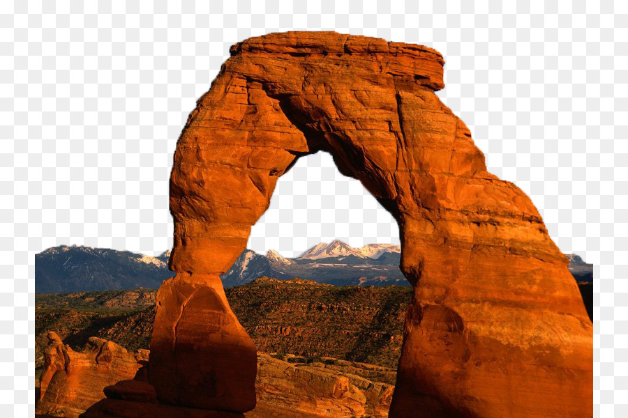 Delicate Arch Parco Nazionale di Canyonlands Moab Fornace arco Naturale - Rock canyon, immagine