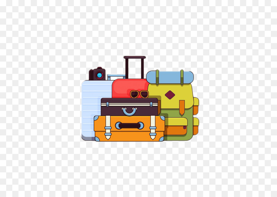 Gepäck-Koffer-Download-Symbol - Eine Vielzahl cartoon Gepäck