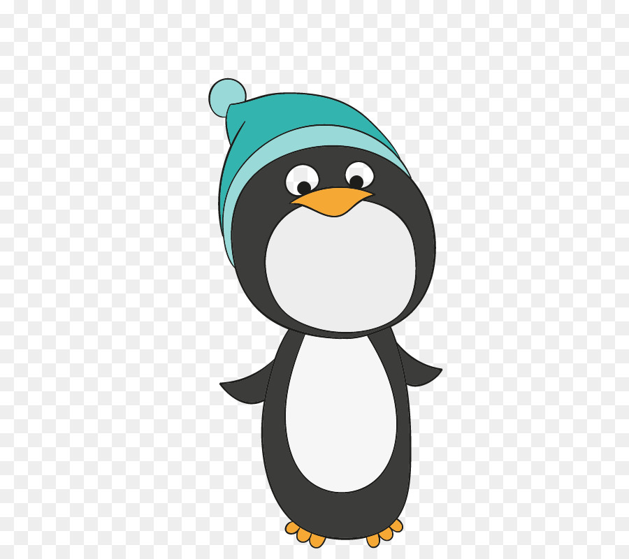 Penguin Cartoon - Pinguin Schneemann emoticons