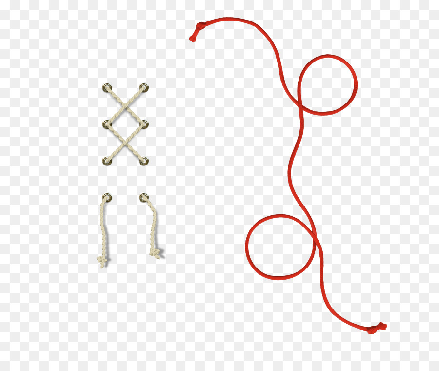 Seil Schnürsenkel-Symbol - Seil