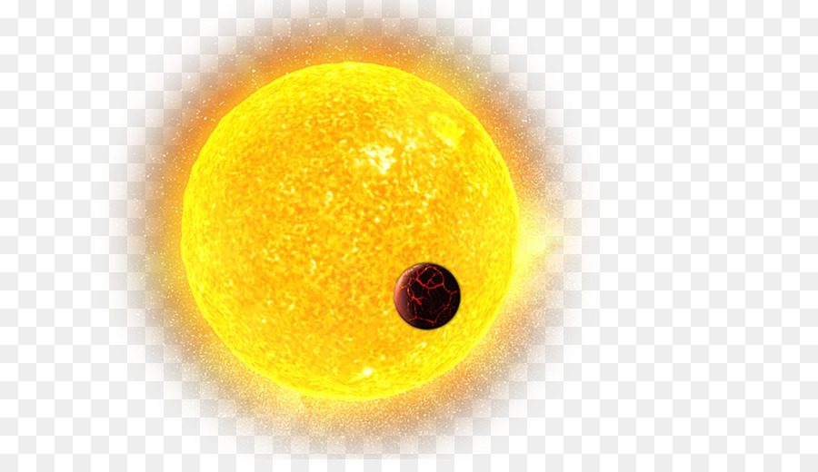 Gelber Kreis - Sun-Planet