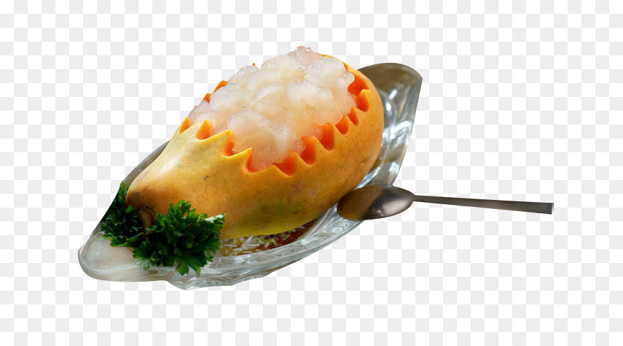 Ricetta piatto di alimenti di origine Animale - Papaya Hashima
