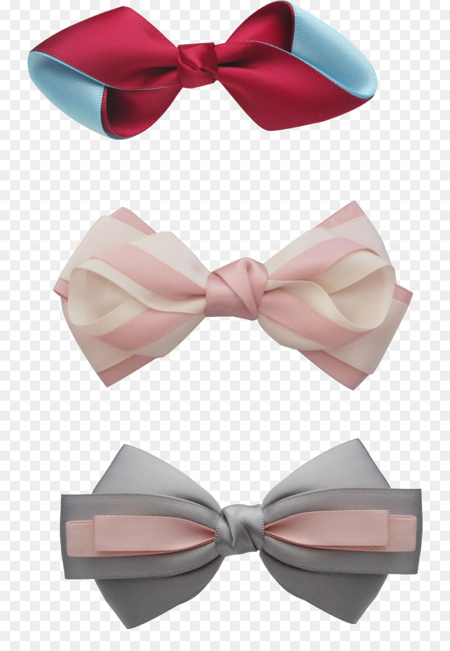 Haarspange Schleife Krawatte Pink - Bogen