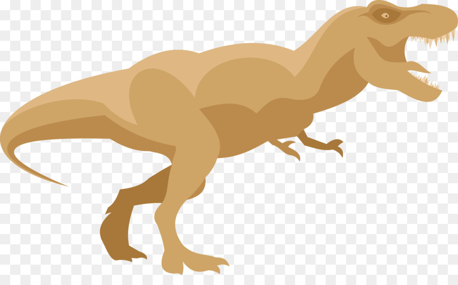Tyrannosaurus Velociraptor Pachycephalosaurus Triceratops Ankylosaurus - Vektor-Dinosaurier