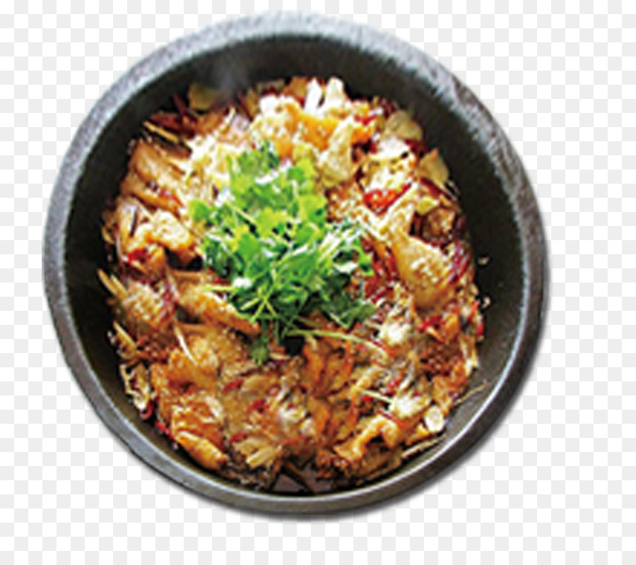 Takikomi gohan Biryani, cucina Cinese e cucina coreana kamamesh - Pancetta riso in pentola
