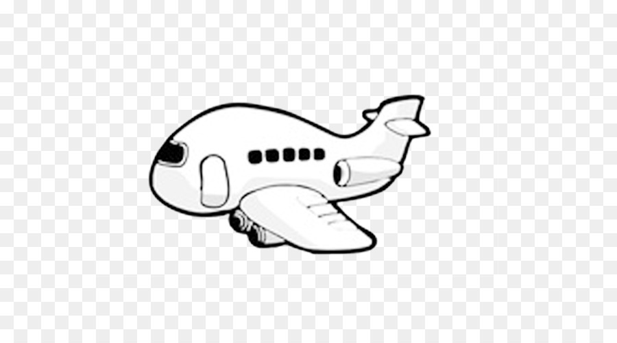 Máy bay Đen và trắng Clip nghệ thuật - máy bay