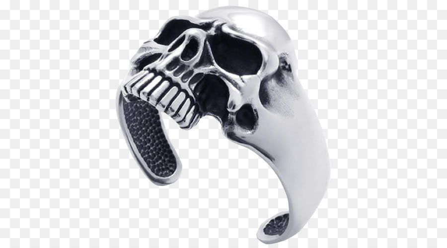 Armband Schmuck TOTENKOPF Armreif Ring - Skelett hand Knochen ring ring