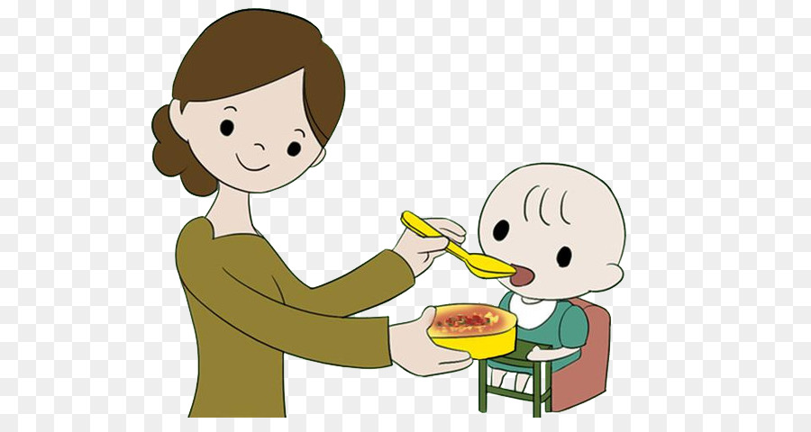 Babynahrung Essen Kleinkind - Mutter Fütterung baby Nahrung