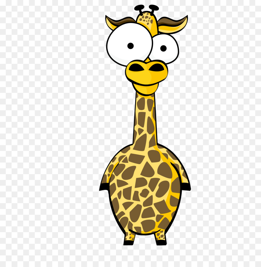Nord-Giraffen-Cartoon - Cartoon-Tier giraffe