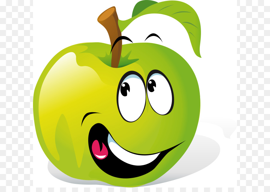 Frutta Smiley Cartoon Clip art - carino frutta clipart
