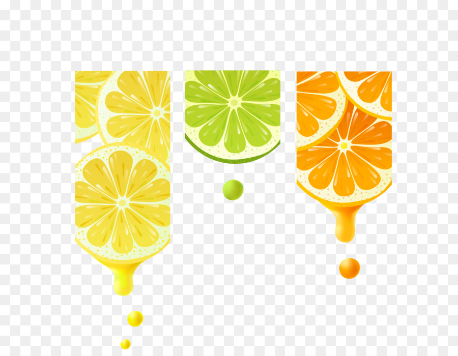 Limone e lime bere del succo di Arancia, succo di Limone - Dinamica spruzzata di succo d'arancia