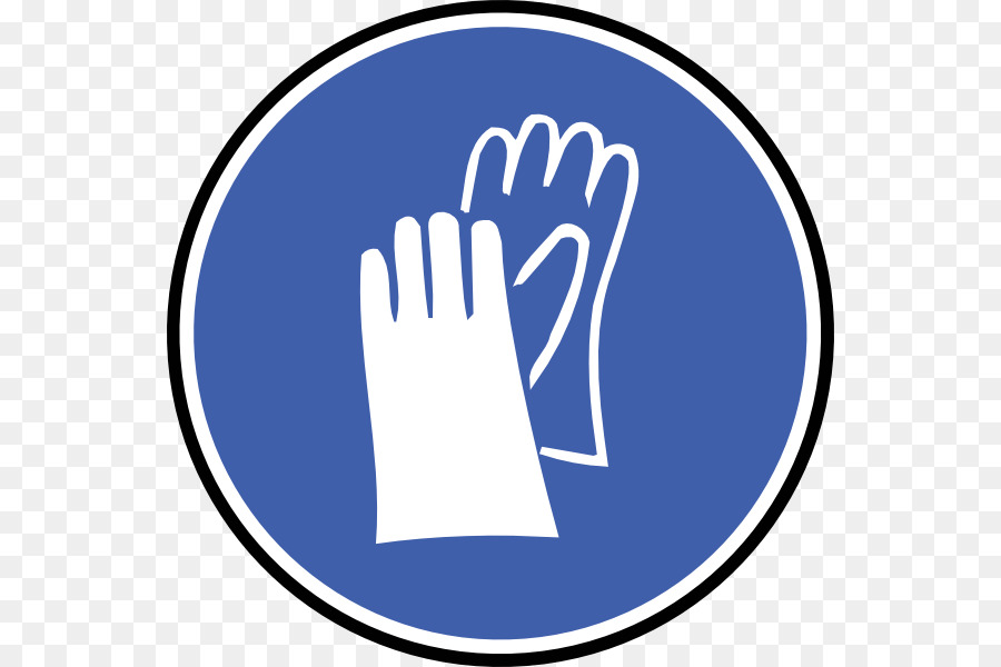 Handschuh Kleidung Persönliche Schutzausrüstung Clip-art - PSA-Symbole
