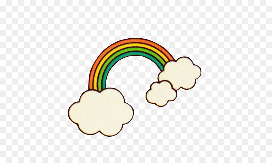 Arcobaleno Cloud iridescenza Clip art - arcobaleno