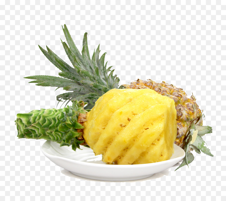 Ananas Auglis - Ananas und Platte