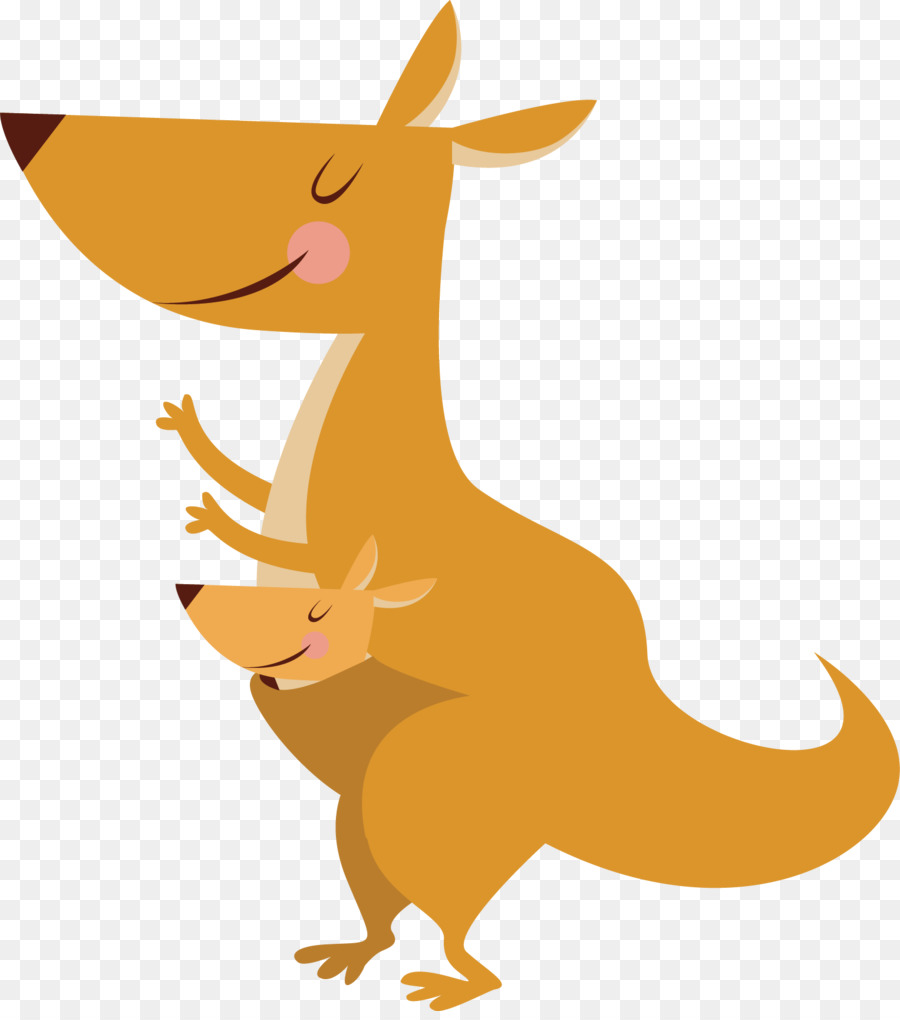 Kangaroo thuộc họ chân to Clip nghệ thuật - Tay sơn kangaroo véc tơ