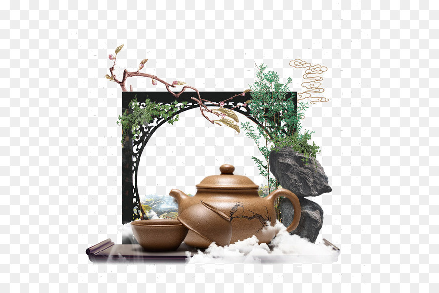 Grüner Tee, Yixing-Lehm-Teekanne Teaware - Tee-Kultur