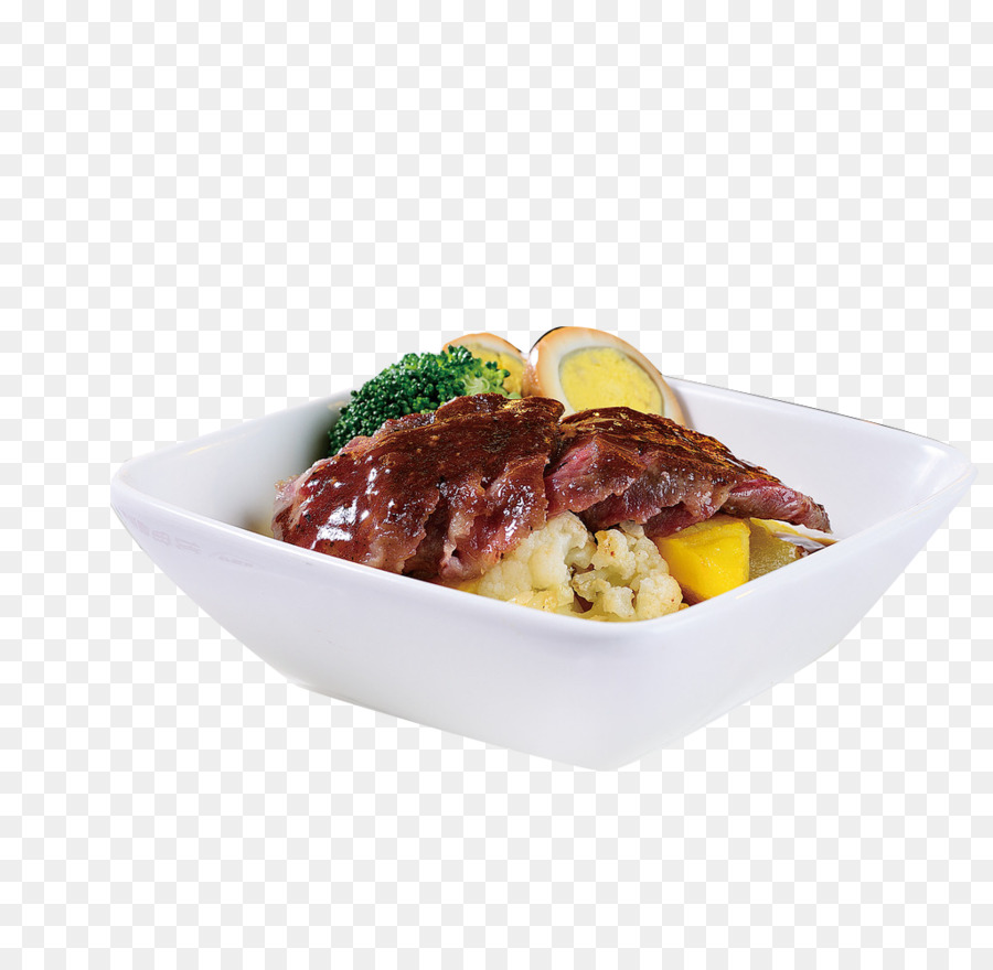 Gyu016bdon Gebratener Reis mit Steak-Fast-food-Chili con carne - Der echte schwarze Pfeffer Gedünsteter Reis mit Rindfleisch