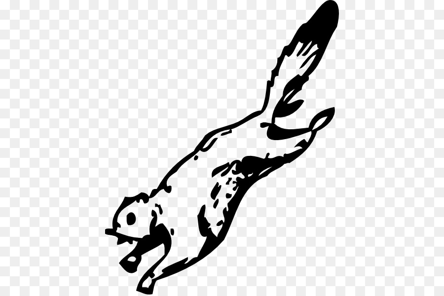 Scoiattolo volante Clip art - scoiattolo volante pagina da colorare
