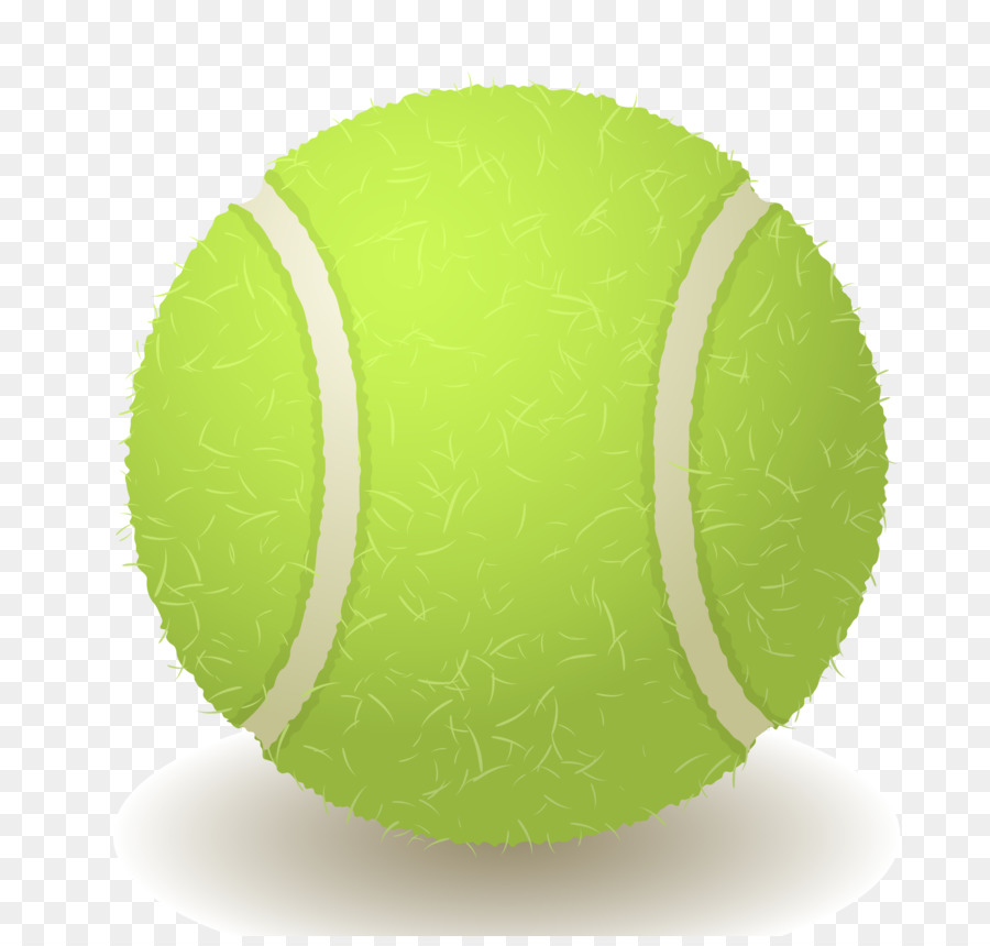 Palla da Tennis, Sport - Ultra-realistico di baseball vettoriale