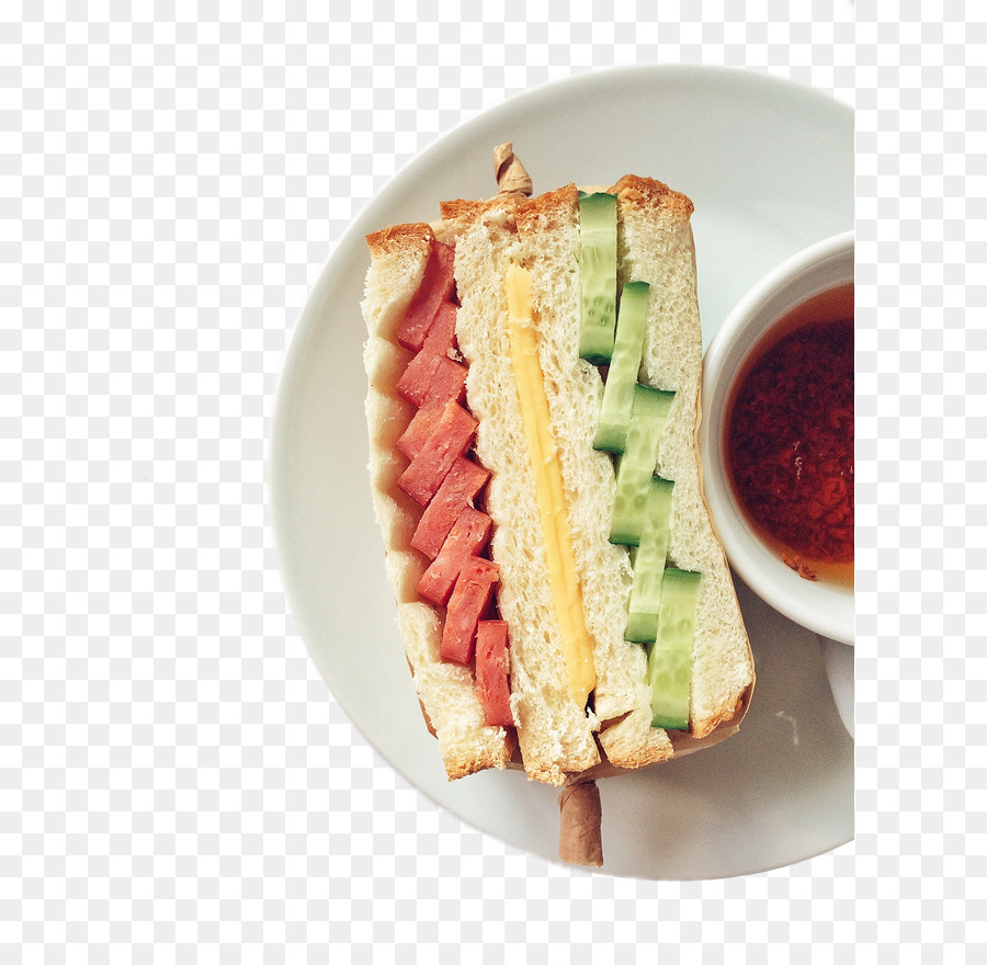 Frühstück-sandwich Schinken BLT Toast - Frühstück Sandwiches