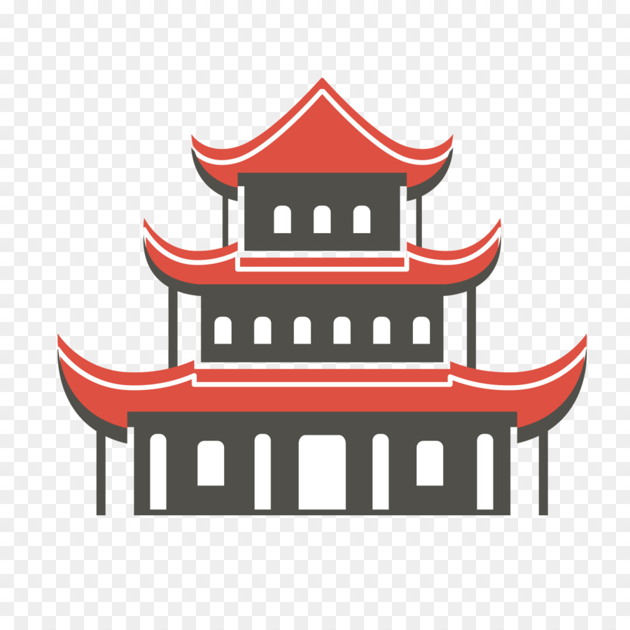 China-Japan-Tempel-Zeichnung - japan, den japanischen Turm