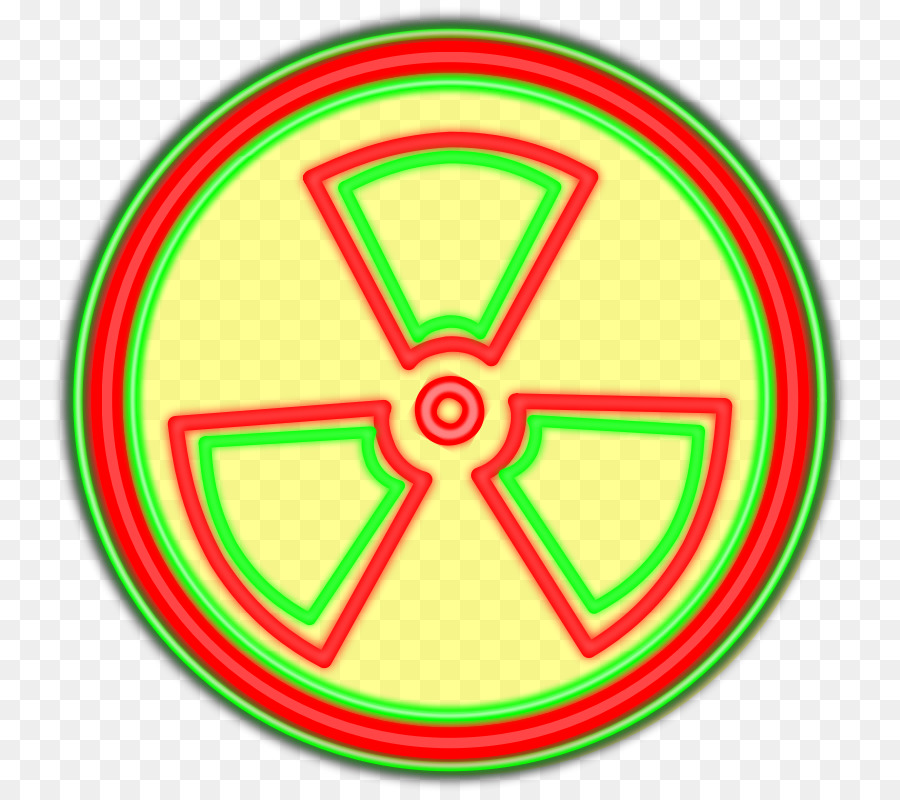 Phóng xạ phân rã Biểu tượng Clip nghệ thuật - năng lượng hạt nhân biểu tượng