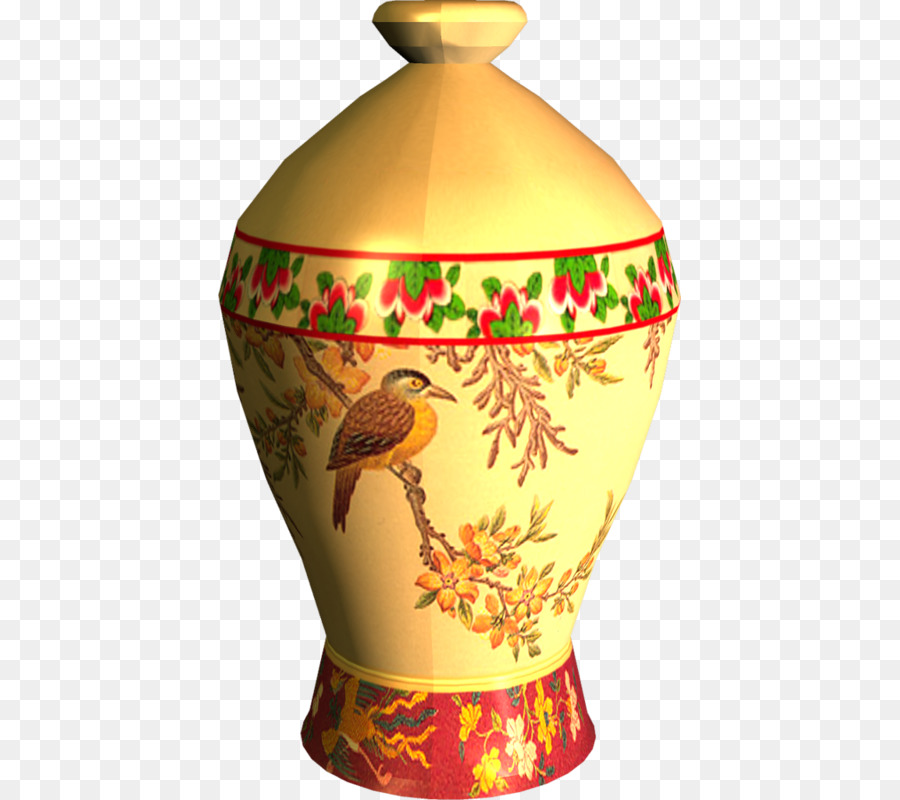 Vaso, Vaso In Ceramica - Brocca d'oro