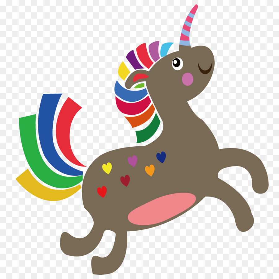 Unicorno Cavallo - Sorridente unicorno