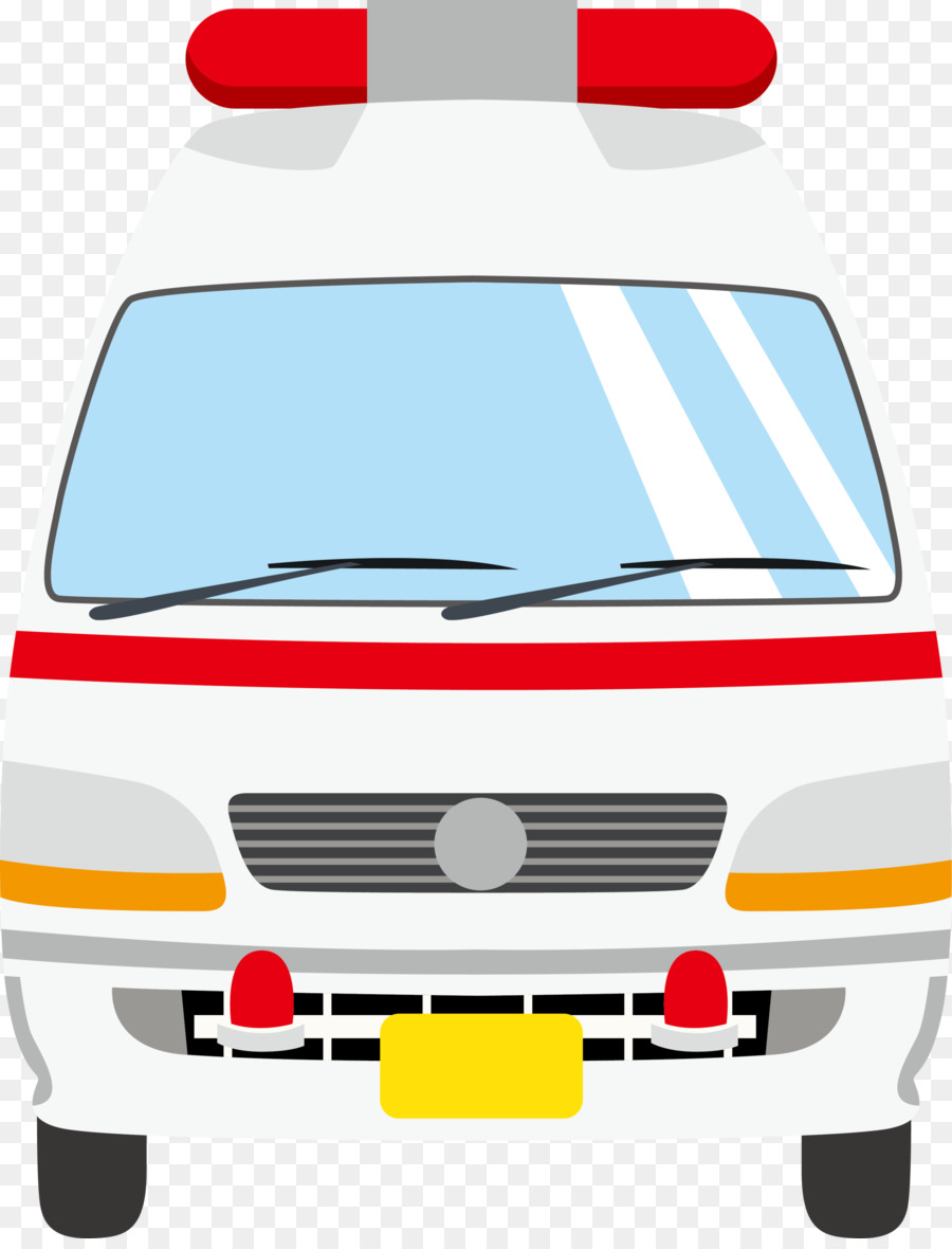 Phim hoạt hình xe Cứu thương thiết kế Ô tô - Phim hoạt hình trắng xe cứu thương