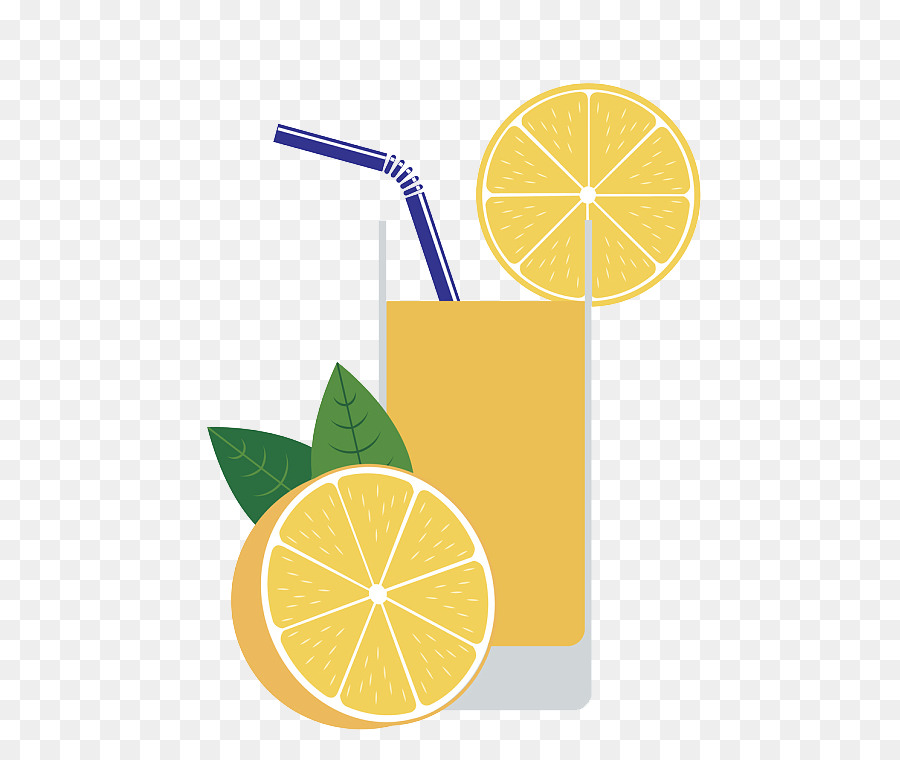 Succo d'arancia Soft drink bevanda Arancione Limonata - Appartamento debole succo d'arancia soft drink illustrazioni