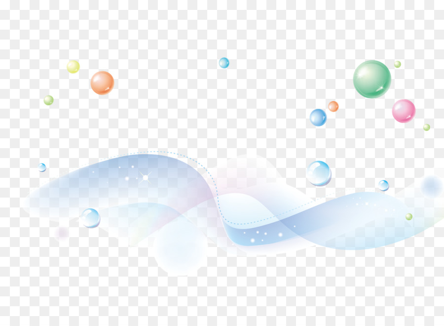 Grafik design Illustration - Runde Wassertropfen