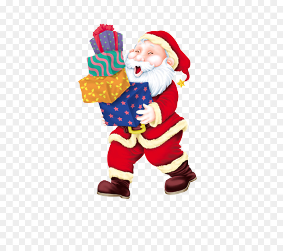 Santa Claus Geschenk Zu Weihnachten - Weihnachtsmann