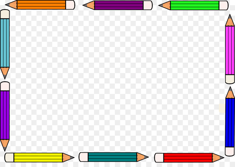 Carta matita Colorata Clip art - matita telaio clipart