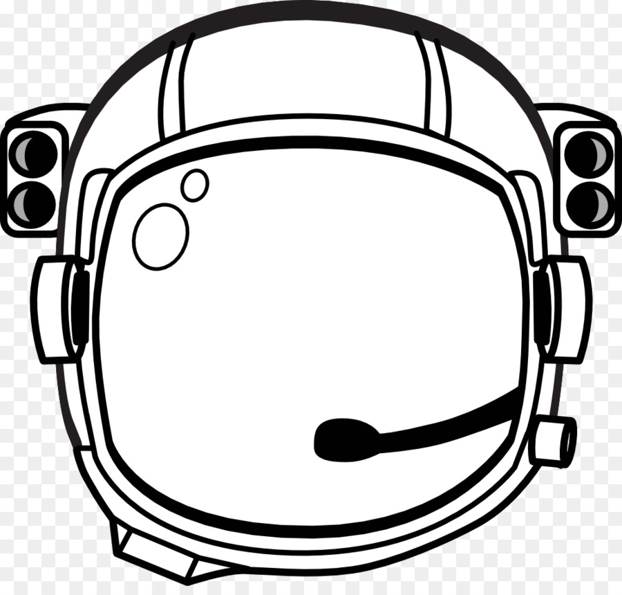 Astronaut Zeichnung Clip art - Public-Domain-Line-Art