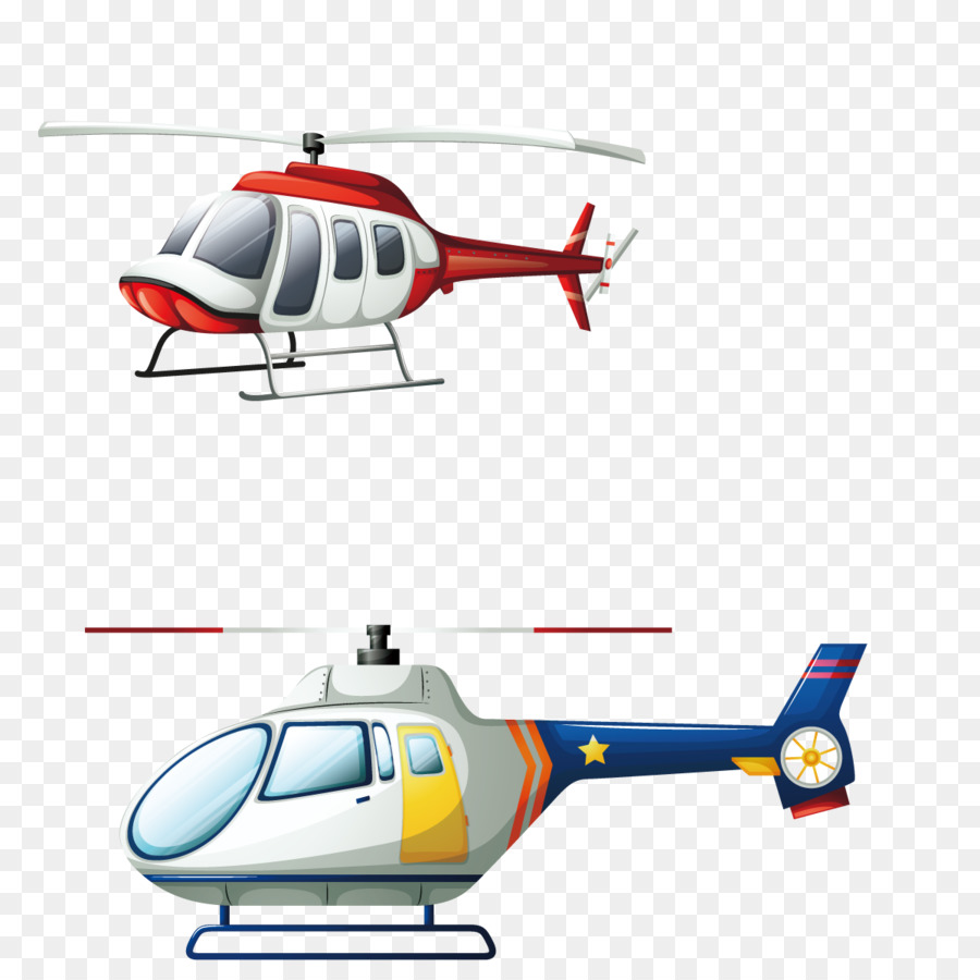 Helikopter Lizenzfreie Illustrationen - Vektor-Hubschrauber