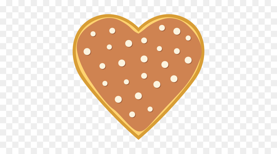 Cookie-Brot - Stock Vector Love Cookies