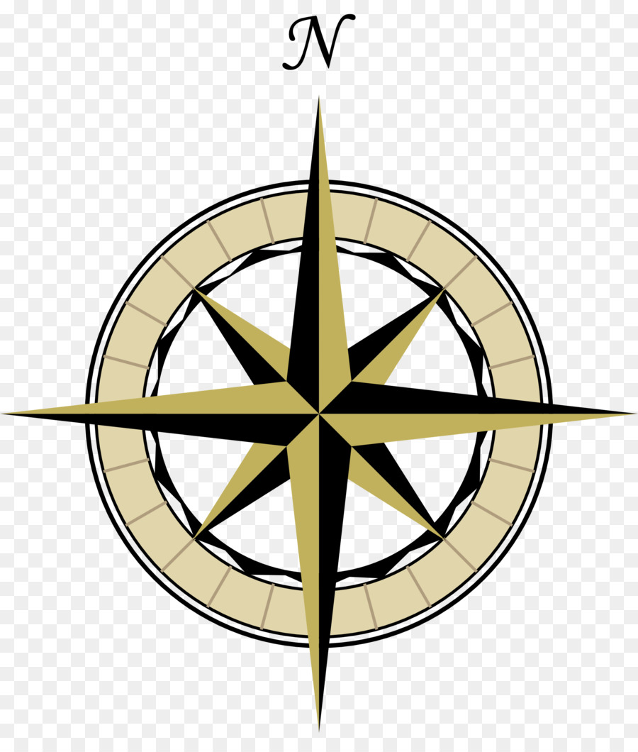 Nord-Kompass-rose-Karte Clip-art - Compass Rose Cliparts