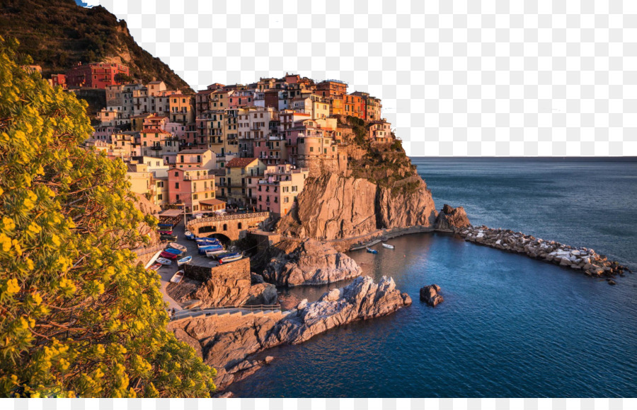 Manarola Riomaggiore Ligurischen Meer Landschaft Wallpaper - Italien, Cinque Terre, fünf