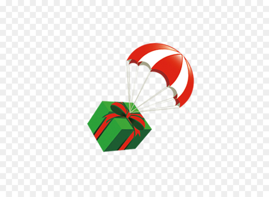 Geschenk Hot air balloon - Fallschirm Geschenk-element