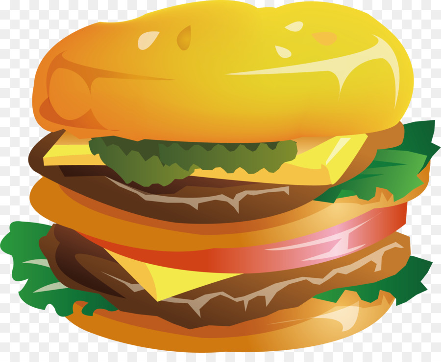 Junk Food Cartoon png download - 2242*1797 - Free Transparent Hamburger png  Download. - CleanPNG / KissPNG