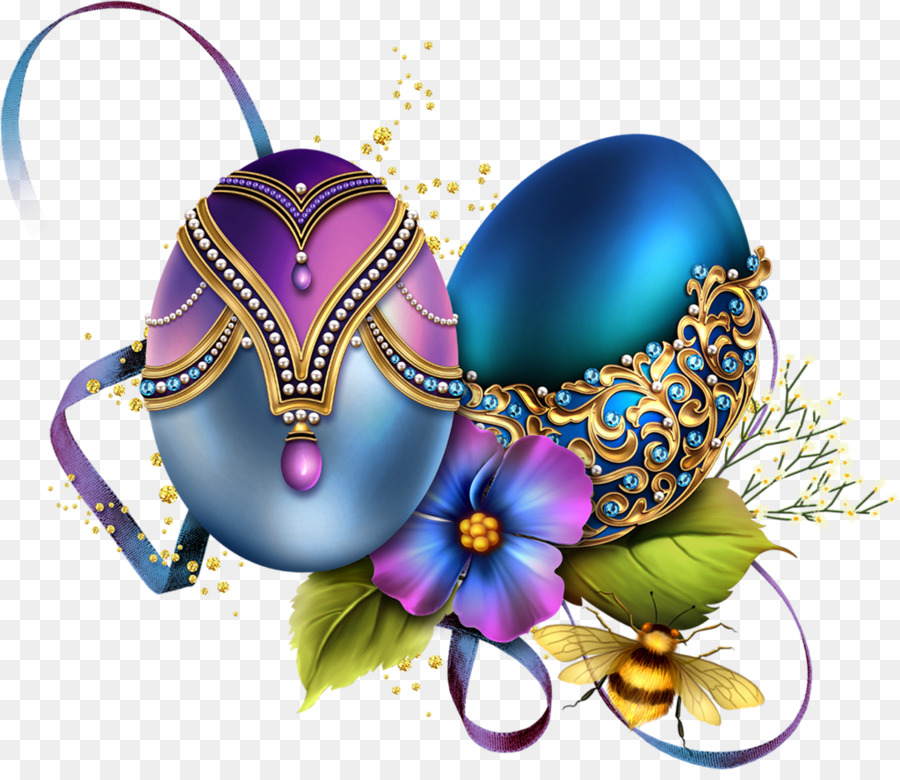 Easter Bunny trứng Phục sinh Phục giỏ Clip nghệ thuật - Sơn kim loại ma thuật trứng trực tuyến